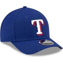 kepure-islenkta-melyna-snapback-9forty-m-crown-player-replica-texas-rangers-mlb-new-era