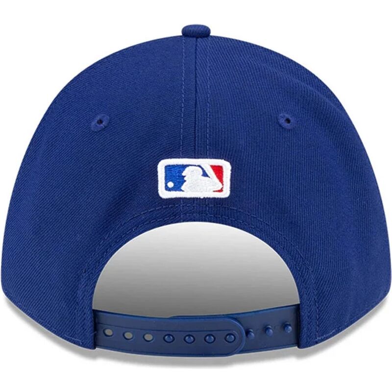 kepure-islenkta-melyna-snapback-9forty-m-crown-player-replica-texas-rangers-mlb-new-era