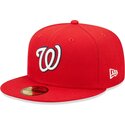 kepure-plokscia-raudona-priglundanti-59fifty-ac-perf-washington-nationals-mlb-new-era