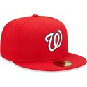 kepure-plokscia-raudona-priglundanti-59fifty-ac-perf-washington-nationals-mlb-new-era