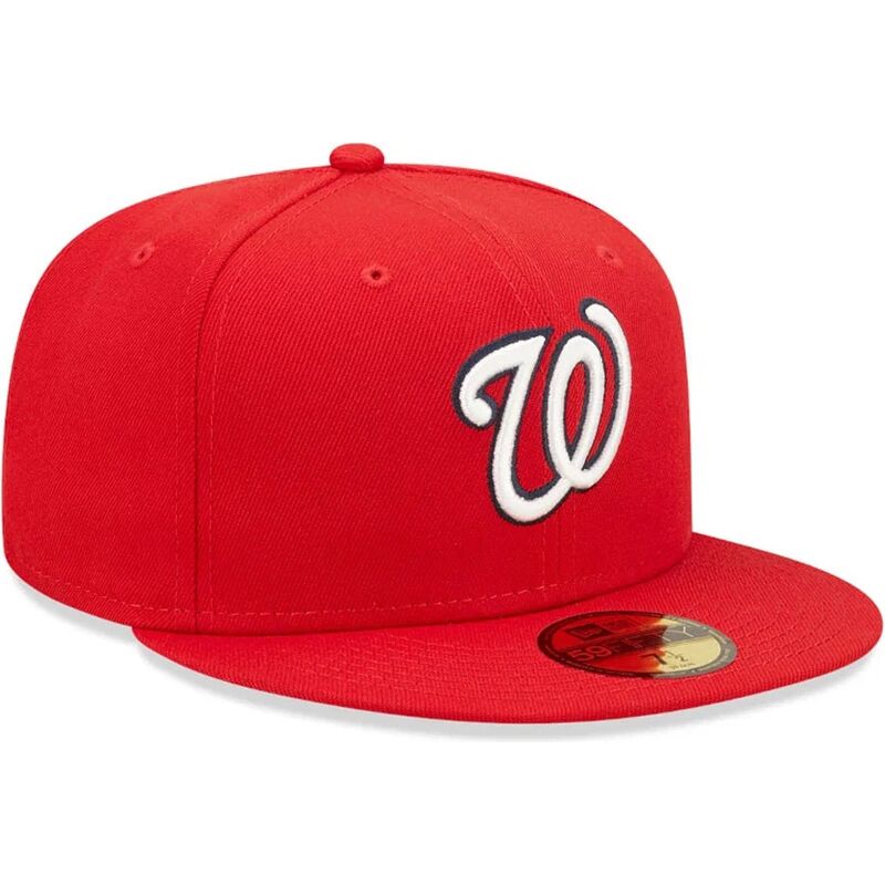 kepure-plokscia-raudona-priglundanti-59fifty-ac-perf-washington-nationals-mlb-new-era