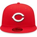 kepure-plokscia-raudona-priglundanti-59fifty-ac-perf-cincinnati-reds-mlb-new-era