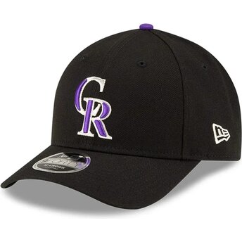 Kepurė išlenkta juoda snapback 9FORTY M-Crown Player Replica Colorado Rockies MLB New Era