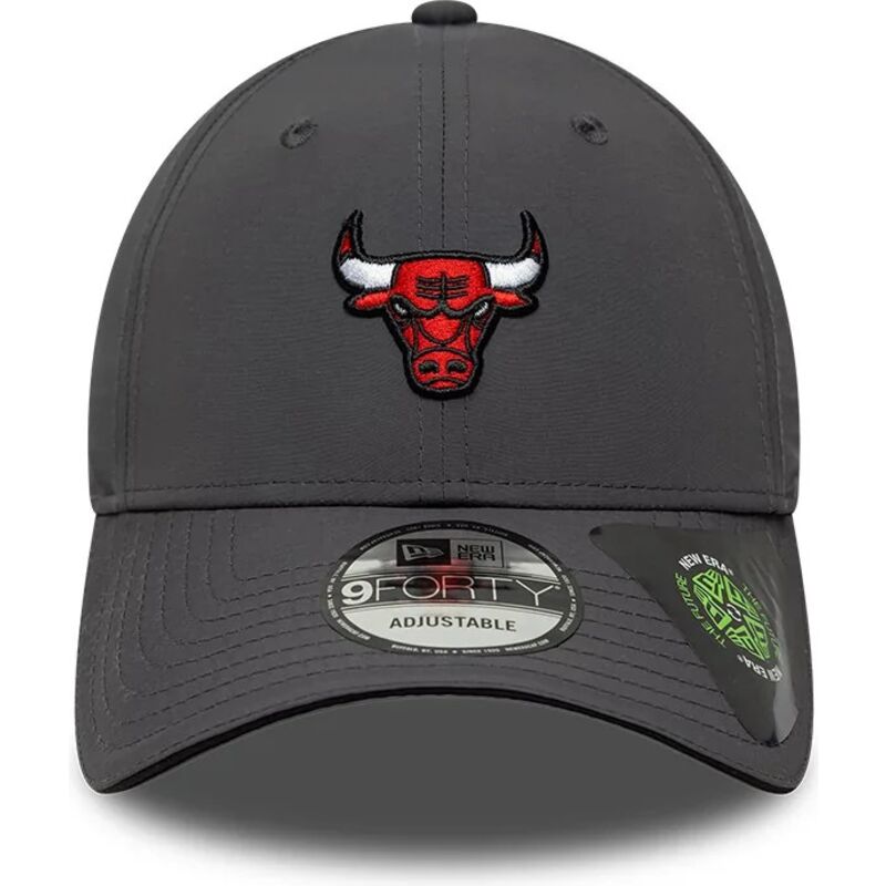 kepure-islenkta-pilka-reguliuojamas-9forty-recycled-chicago-bulls-nba-new-era