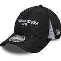 kepure-islenkta-juoda-snapback-9forty-m-crown-featherweight-poly-fc-barcelona-laliga-new-era