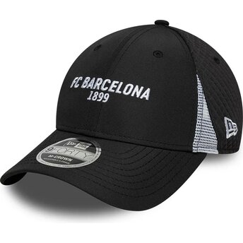 Kepurė išlenkta juoda snapback 9FORTY M-Crown Featherweight Poly FC Barcelona LALIGA New Era