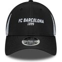 kepure-islenkta-juoda-snapback-9forty-m-crown-featherweight-poly-fc-barcelona-laliga-new-era