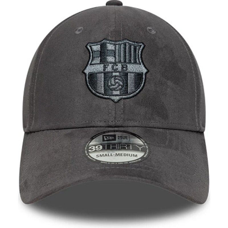 kepure-islenkta-pilka-priglundanti-39thirty-faux-suede-fc-barcelona-laliga-new-era