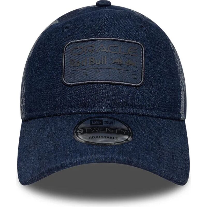 kepure-islenkta-tamsiai-melyna-reguliuojamas-9twenty-patterned-denim-red-bull-racing-formula-1-new-era