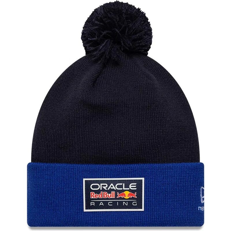 kepure-su-bumbulu-tamsiai-melyna-essentials-bobble-red-bull-racing-formula-1-new-era
