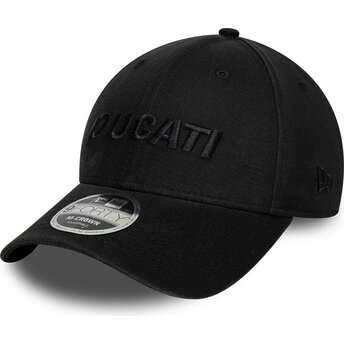 Kepurė išlenkta juoda snapback 9FORTY M-Crown Wordmark Ducati Motor MotoGP New Era