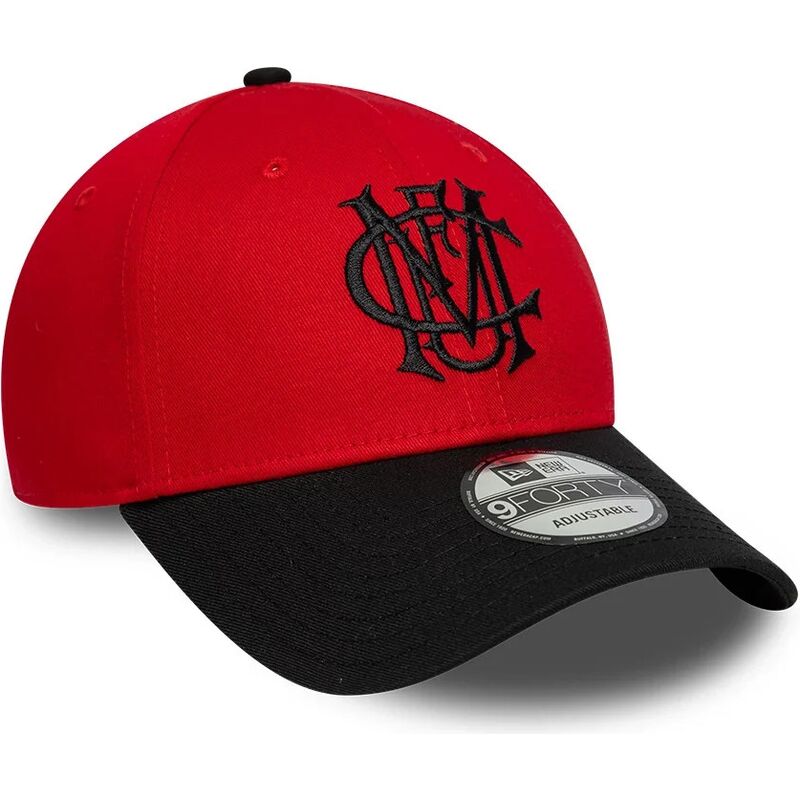 kepure-islenkta-raudona-reguliuojamas-9forty-contrast-manchester-united-football-club-premier-league-new-era