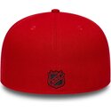 kepure-plokscia-raudona-priglundanti-59fifty-basic-chicago-blackhawks-nhl-new-era