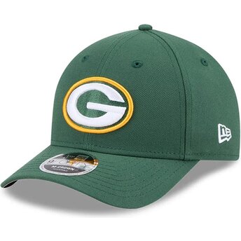 Kepurė išlenkta žalia snapback 9FORTY M-Crown Team Green Bay Packers NFL New Era