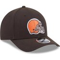 kepure-islenkta-ruda-snapback-9forty-m-crown-team-cleveland-browns-nfl-new-era