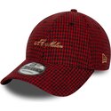 kepure-islenkta-raudona-reguliuojamas-9forty-houndstooth-ac-milan-serie-a-new-era