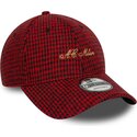 kepure-islenkta-raudona-reguliuojamas-9forty-houndstooth-ac-milan-serie-a-new-era