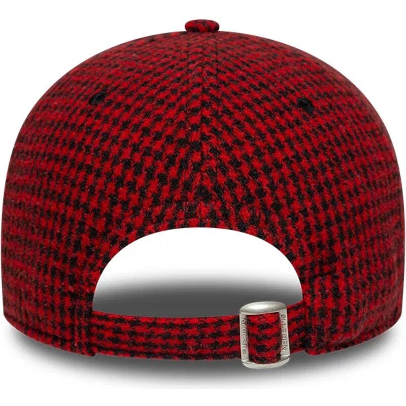 kepure-islenkta-raudona-reguliuojamas-9forty-houndstooth-ac-milan-serie-a-new-era