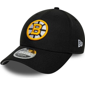 Kepurė išlenkta juoda snapback 9FORTY M-Crown Team Boston Bruins NHL New Era