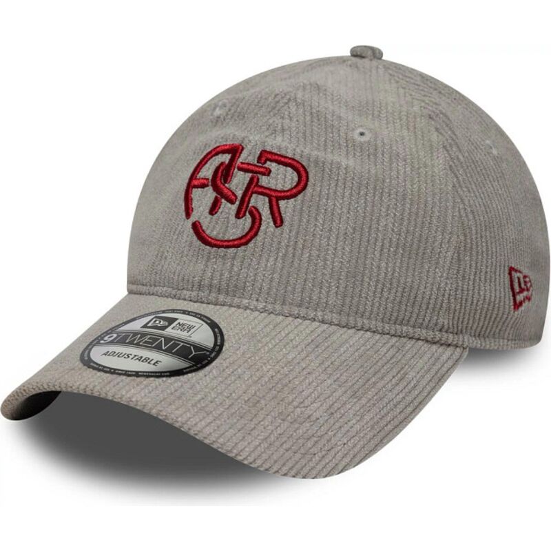 kepure-islenkta-pilka-reguliuojamas-9twenty-fleck-cord-associazione-sportiva-roma-serie-a-new-era
