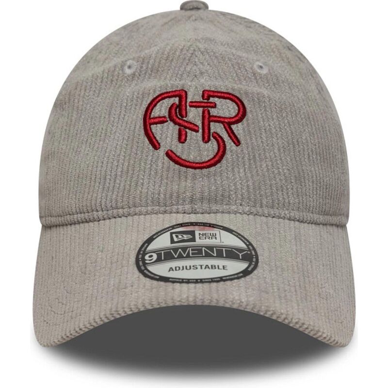 kepure-islenkta-pilka-reguliuojamas-9twenty-fleck-cord-associazione-sportiva-roma-serie-a-new-era
