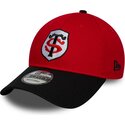 kepure-islenkta-raudona-snapback-9forty-team-stade-toulousain-top-14-new-era