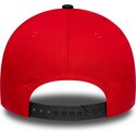 kepure-islenkta-raudona-snapback-vaikams-9forty-team-stade-toulousain-top-14-new-era