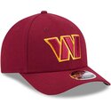 kepure-islenkta-raudona-snapback-9forty-m-crown-team-washington-commanders-nfl-new-era