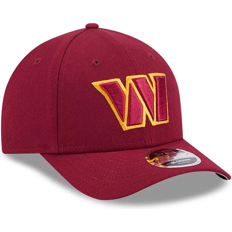 kepure-islenkta-raudona-snapback-9forty-m-crown-team-washington-commanders-nfl-new-era