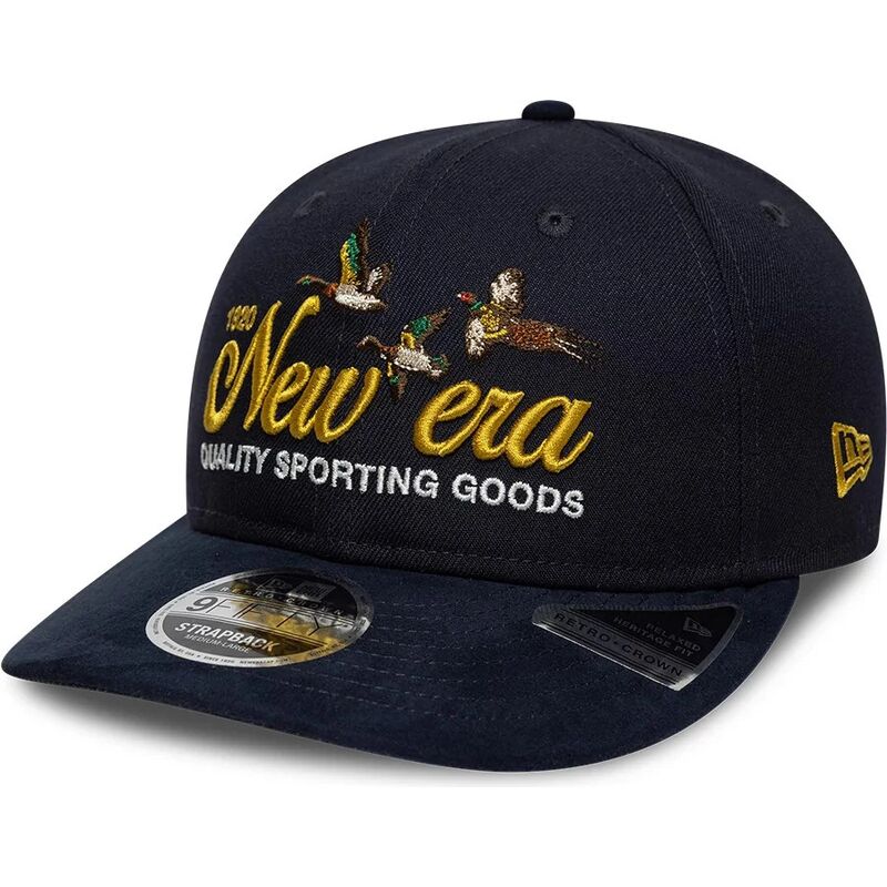kepure-islenkta-tamsiai-melyna-reguliuojamas-9fifty-retro-crown-suede-new-era