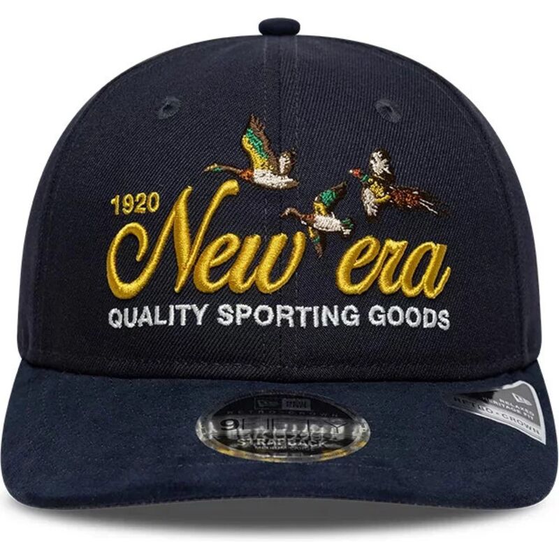 kepure-islenkta-tamsiai-melyna-reguliuojamas-9fifty-retro-crown-suede-new-era