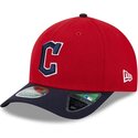 kepure-islenkta-raudona-snapback-9forty-m-crown-player-replica-cleveland-guardians-mlb-new-era