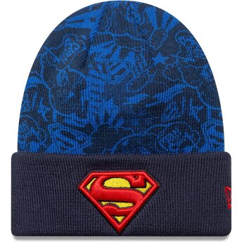 Kepurė tamsiai mėlyna vaikams Superman DC Comics New Era