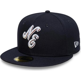 Kepurė plokščia tamsiai mėlyna priglundanti 59FIFTY Originators New Era