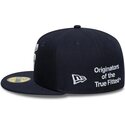kepure-plokscia-tamsiai-melyna-priglundanti-59fifty-originators-new-era