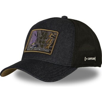 Kepurė išlenkta tamsiai mėlyna snapback DBS9 DES Byrus Dragon Ball Capslab
