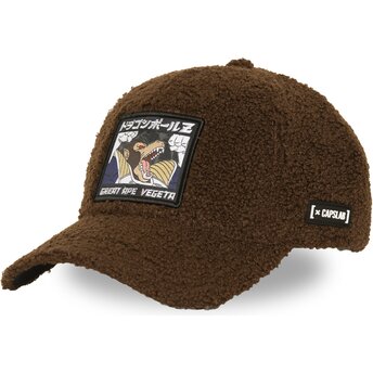 Kepurė išlenkta ruda snapback Great Ape DBZ12 SHE Vegeta Dragon Ball Capslab