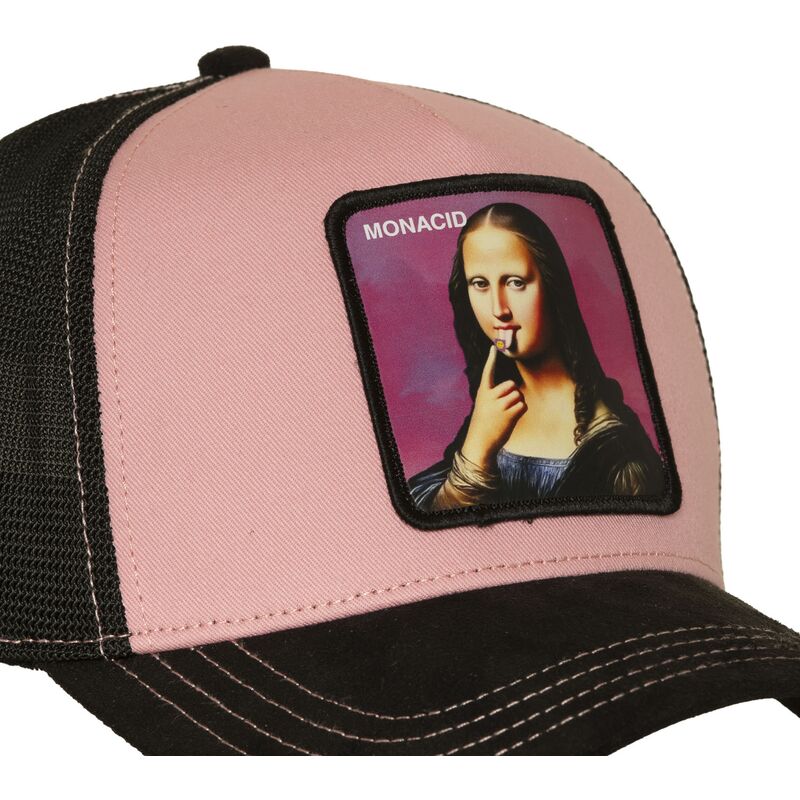 kepure-islenkta-rozine-snapback-acid-art1-monacid-mona-lisa-izymybes-capslab