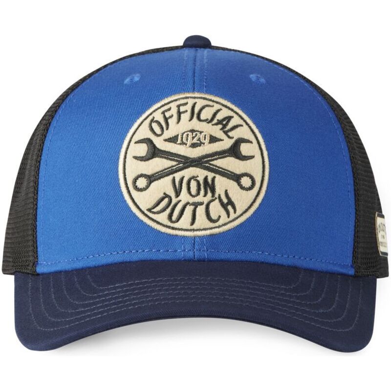 kepure-islenkta-melyna-snapback-sem11-von-dutch