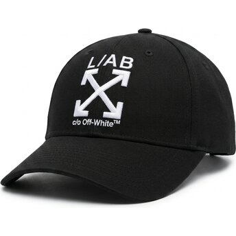 Kepurė išlenkta juoda reguliuojamas Clamp Arrows Twill L/AB c/o Off-White™