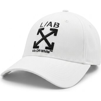Kepurė išlenkta balta reguliuojamas Clamp Arrows Twill L/AB c/o Off-White™