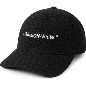 Kepurė išlenkta juoda reguliuojamas Embroidered Sherpa L/AB c/o Off-White™