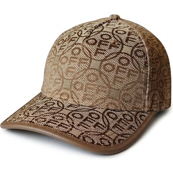 Kepurė išlenkta ruda reguliuojamas Off Jacquard Canvas L/AB c/o Off-White™