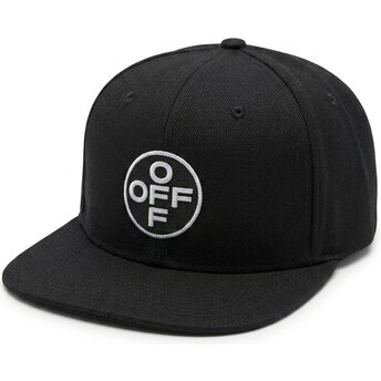 Kepurė plokščia juoda snapback Off Embroidered Twill L/AB c/o Off-White™