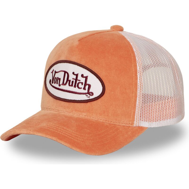 kepure-islenkta-oranzine-snapback-kylie-pe-von-dutch