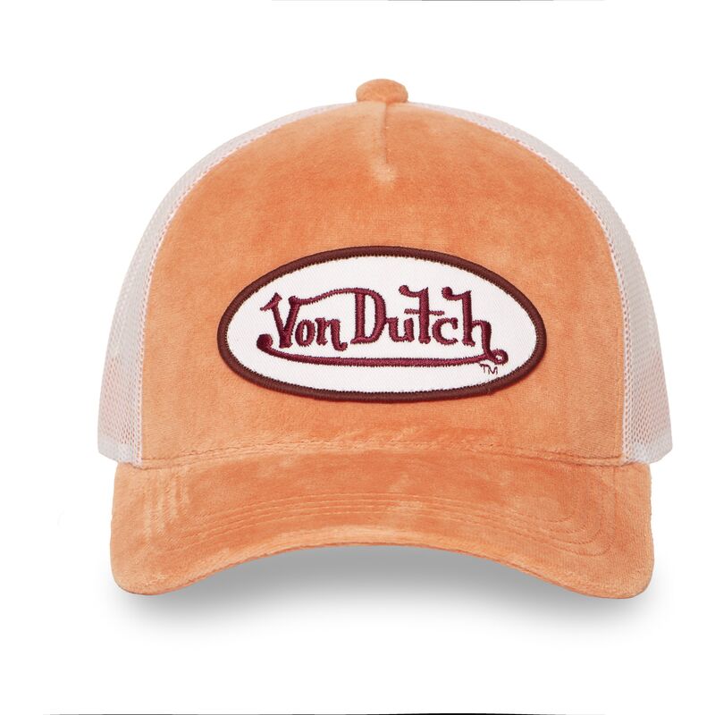 kepure-islenkta-oranzine-snapback-kylie-pe-von-dutch