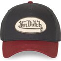 kepure-islenkta-tamsiai-melyna-snapback-terry-fv-von-dutch