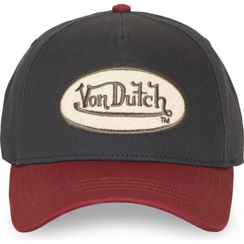 kepure-islenkta-tamsiai-melyna-snapback-terry-fv-von-dutch