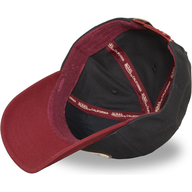 kepure-islenkta-tamsiai-melyna-snapback-terry-fv-von-dutch