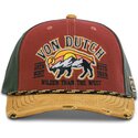 kepure-islenkta-raudona-snapback-sem15-von-dutch